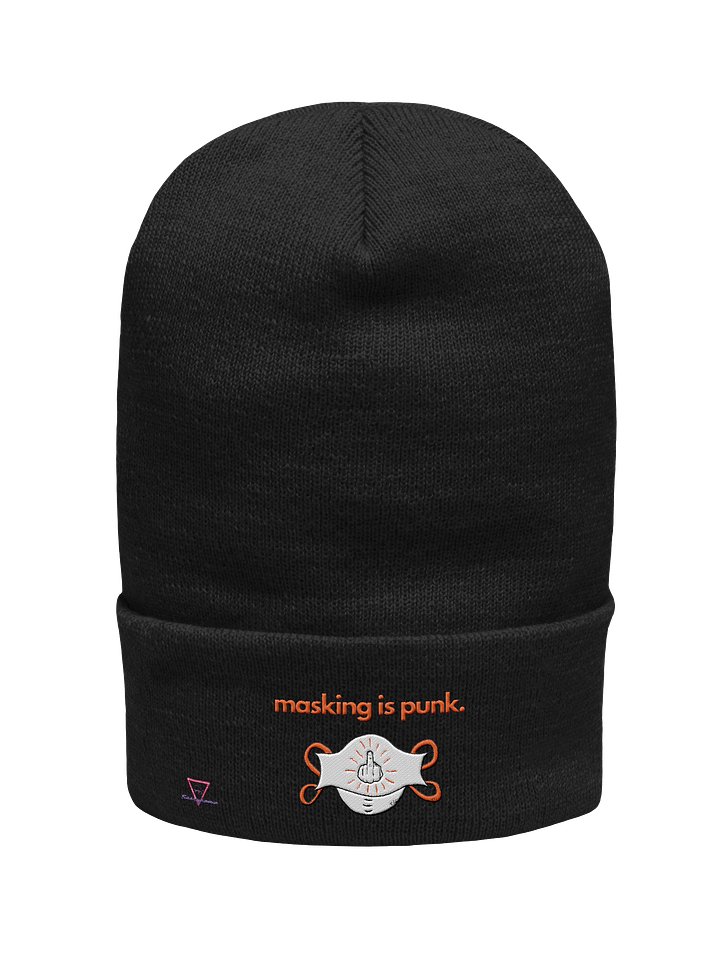Masking Is Punk beanie product image (1)