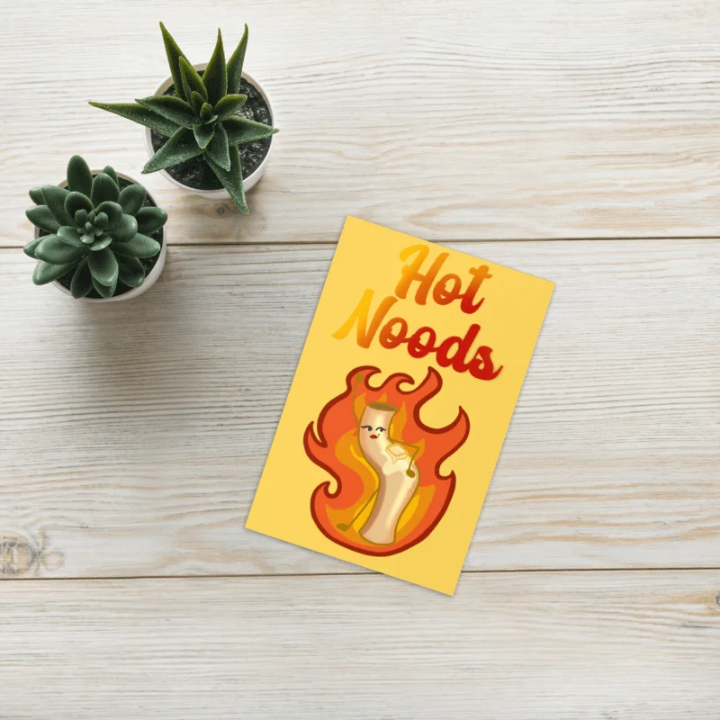 Hot Noods Greeting Card product image (7)