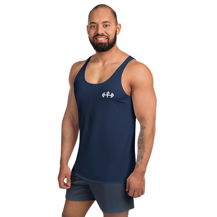 His House Mens Performance Tank - Navy product image (2)