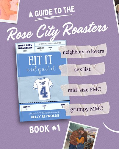 Welcome to Rose City, Oregon, home of the MLB's newest team, the Roasters.🌹⚾

Books 1-5 are available now in paperback, e-boo...