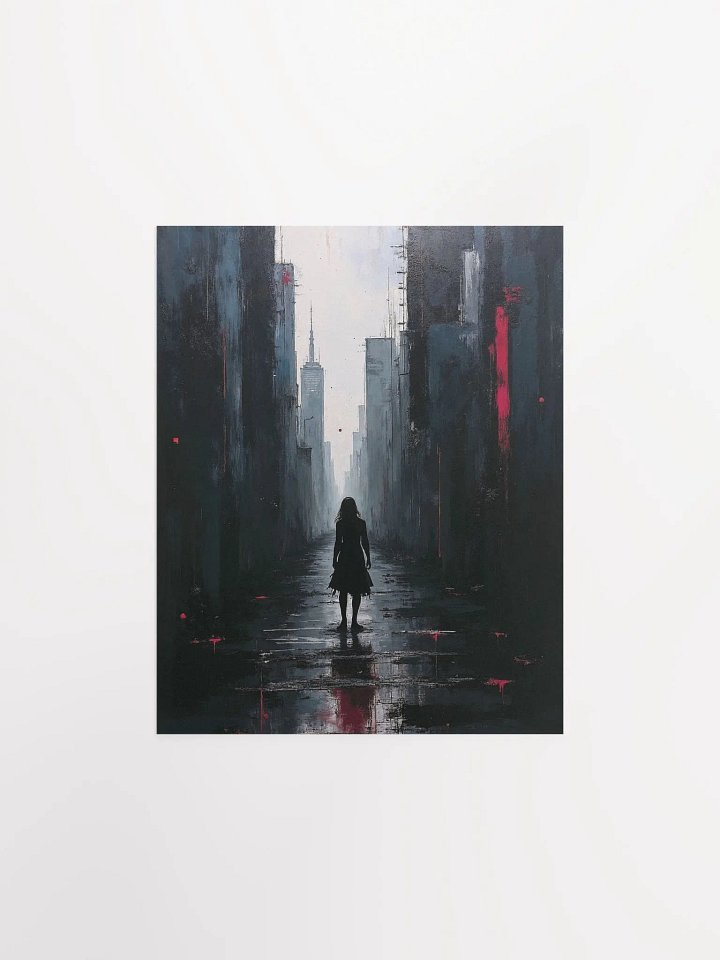 Lone Descent Matte Poster product image (11)