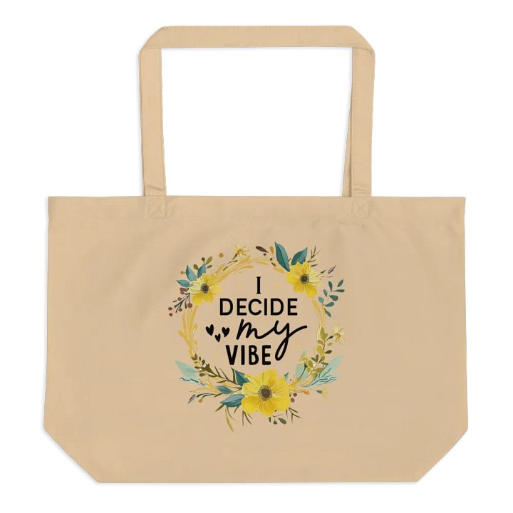 I Decide My Vibe Tote product image (2)