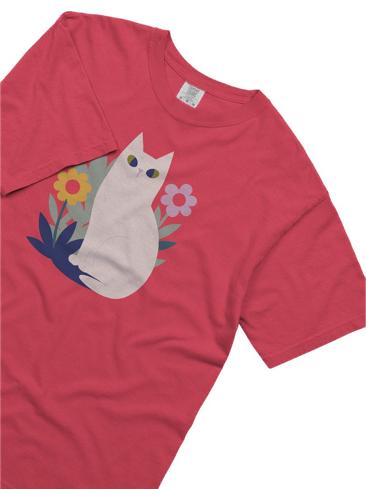 The Geometric Cat T-shirt product image (2)