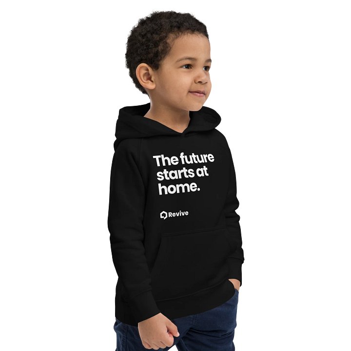Home Library Kids Eco Hoodie product image (2)