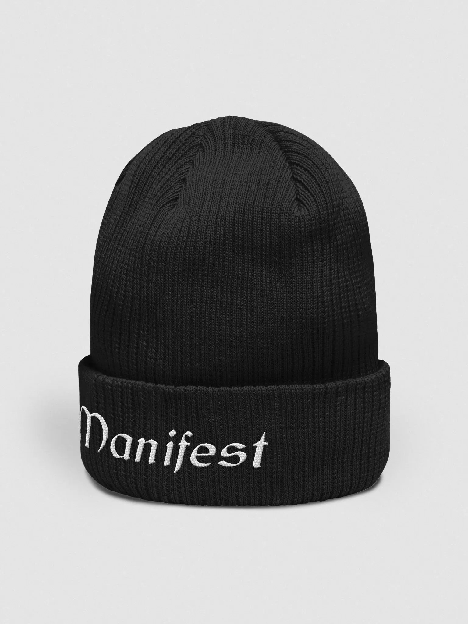 Manifest Embroidered Organic Beanie product image (2)