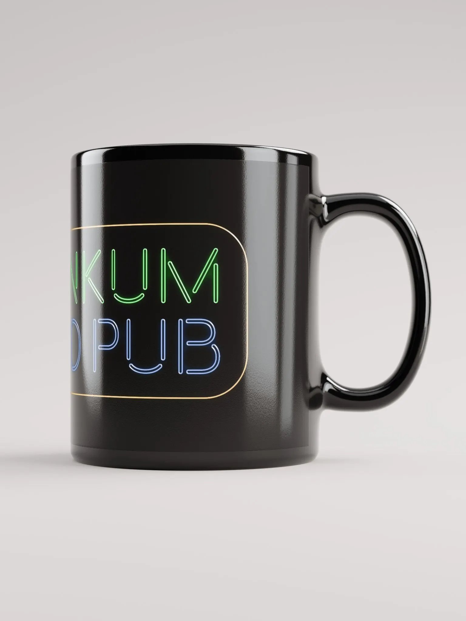 FDMP Black Gloss Mug product image (1)