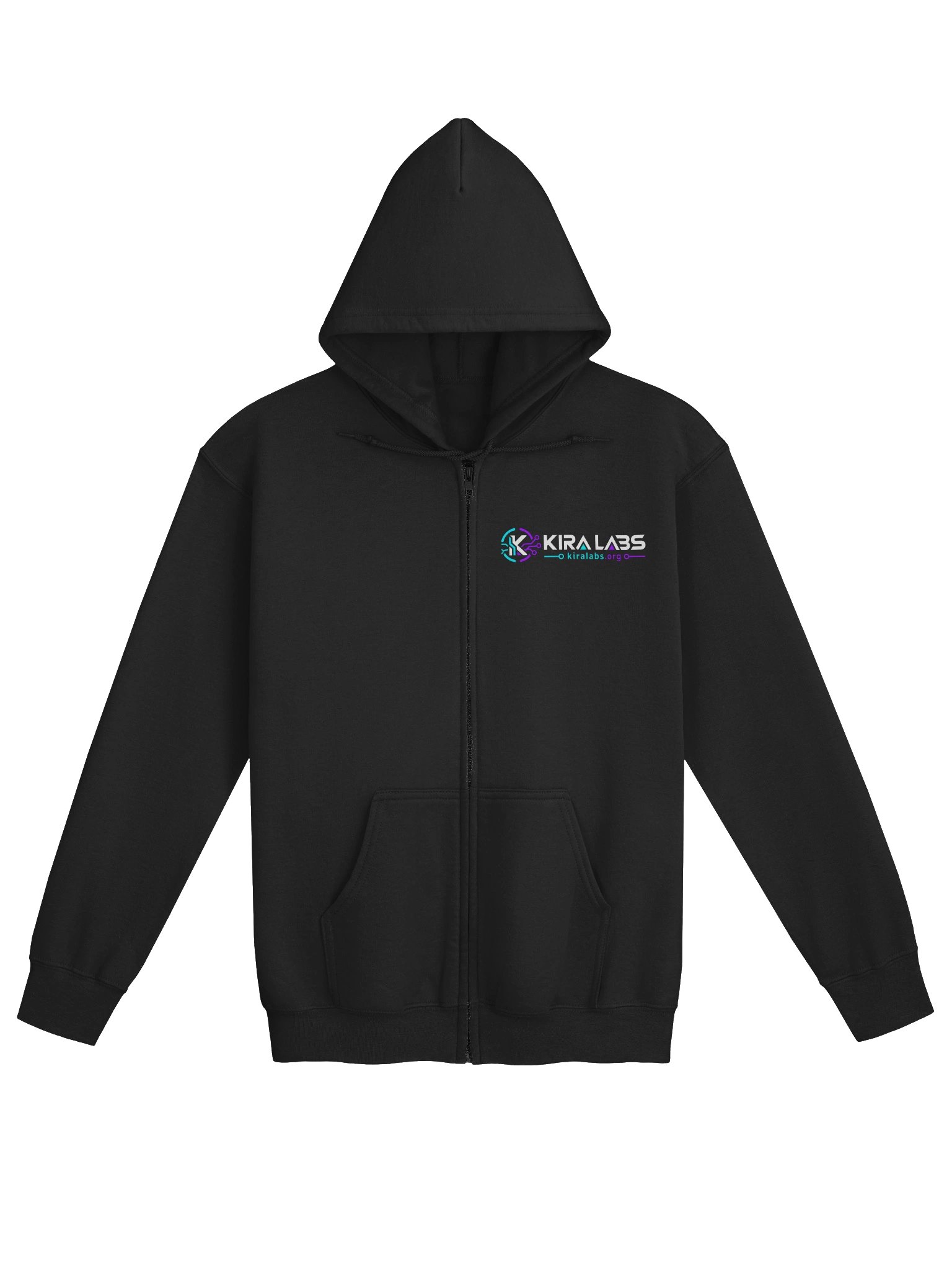 Kira Labs Circuit Logo Zip-Up Hoodie product image (1)