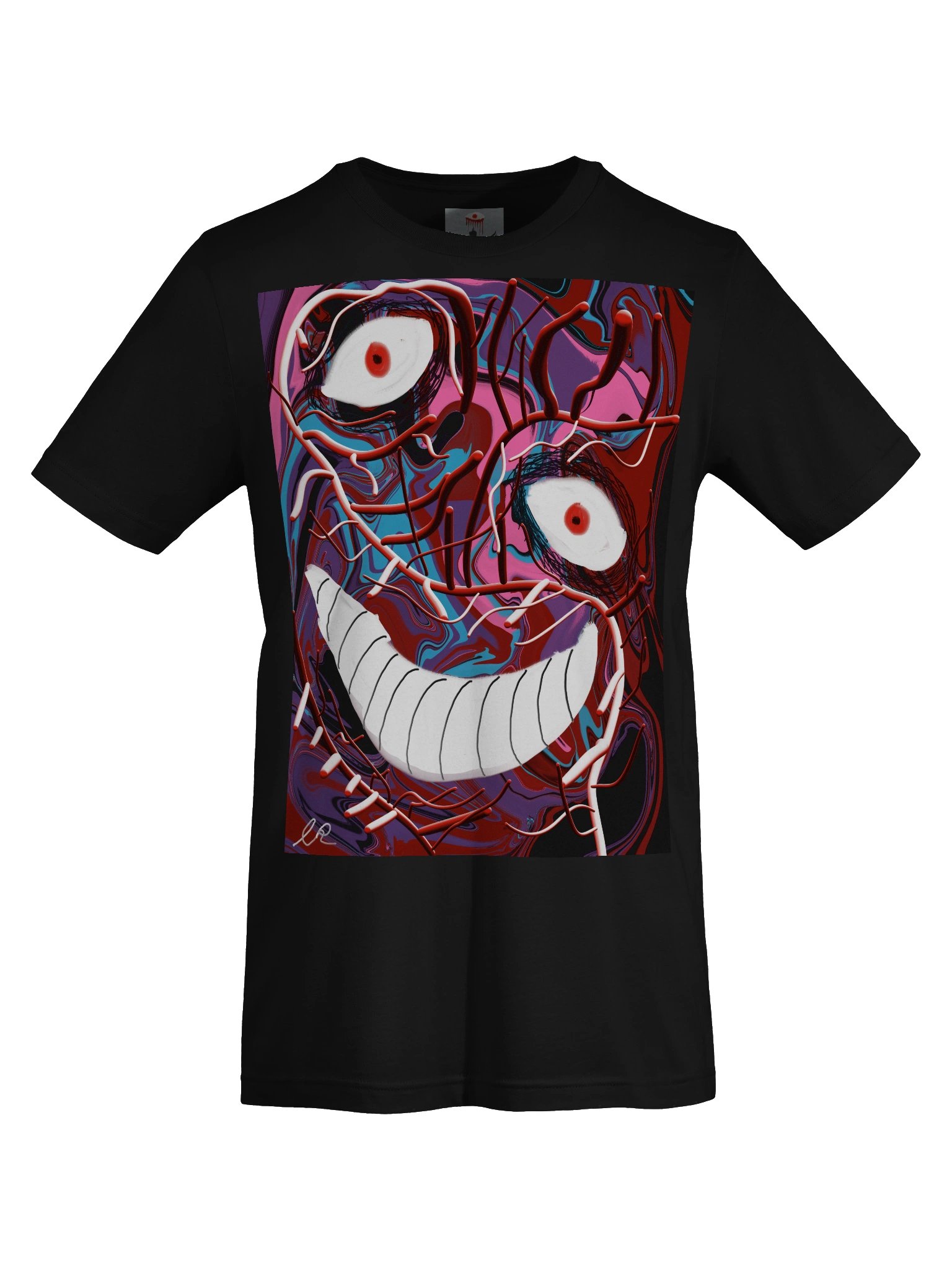 Abstract Monster Face Tee product image (5)