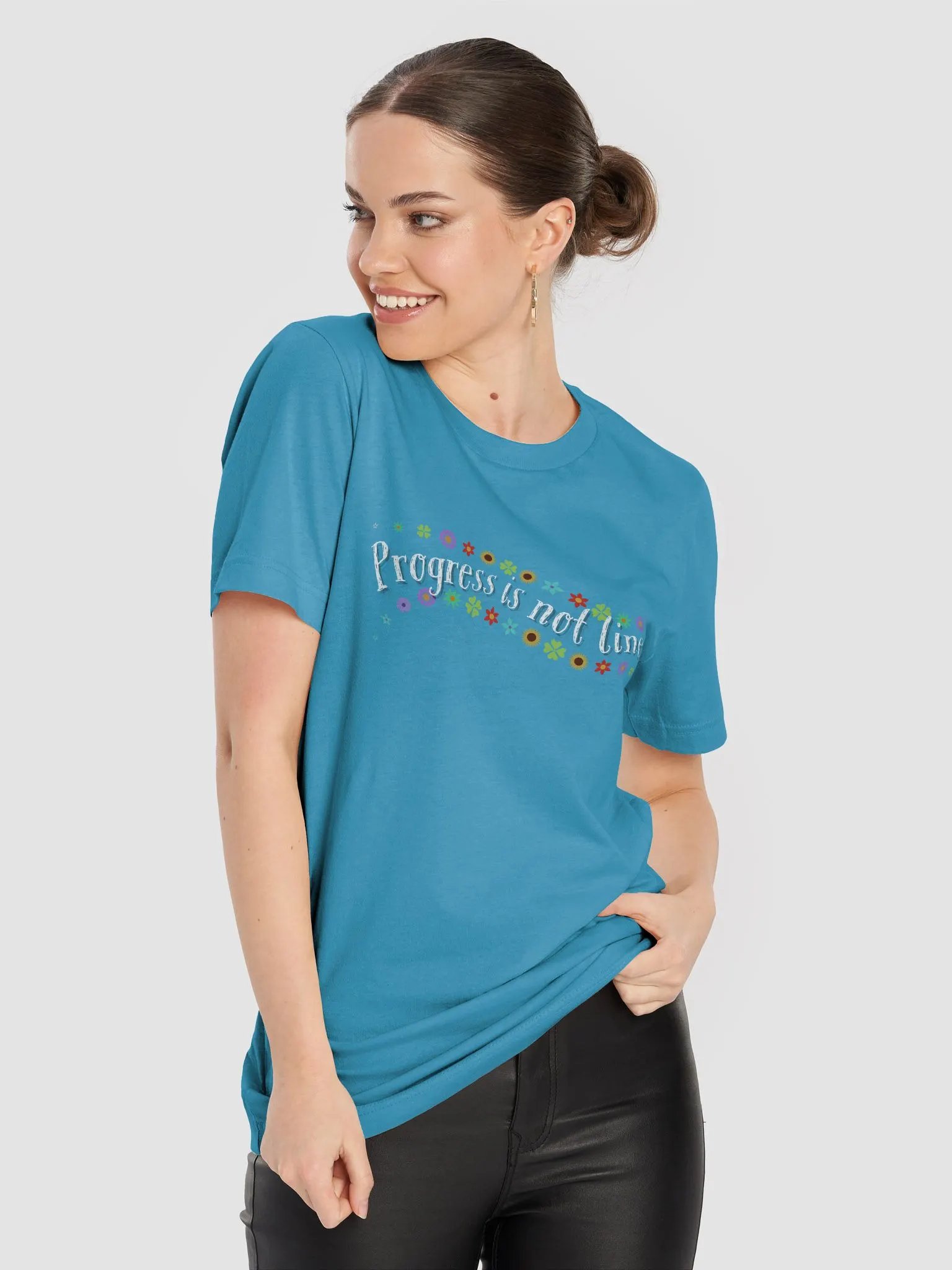 Progress is not linear T-shirt product image (5)
