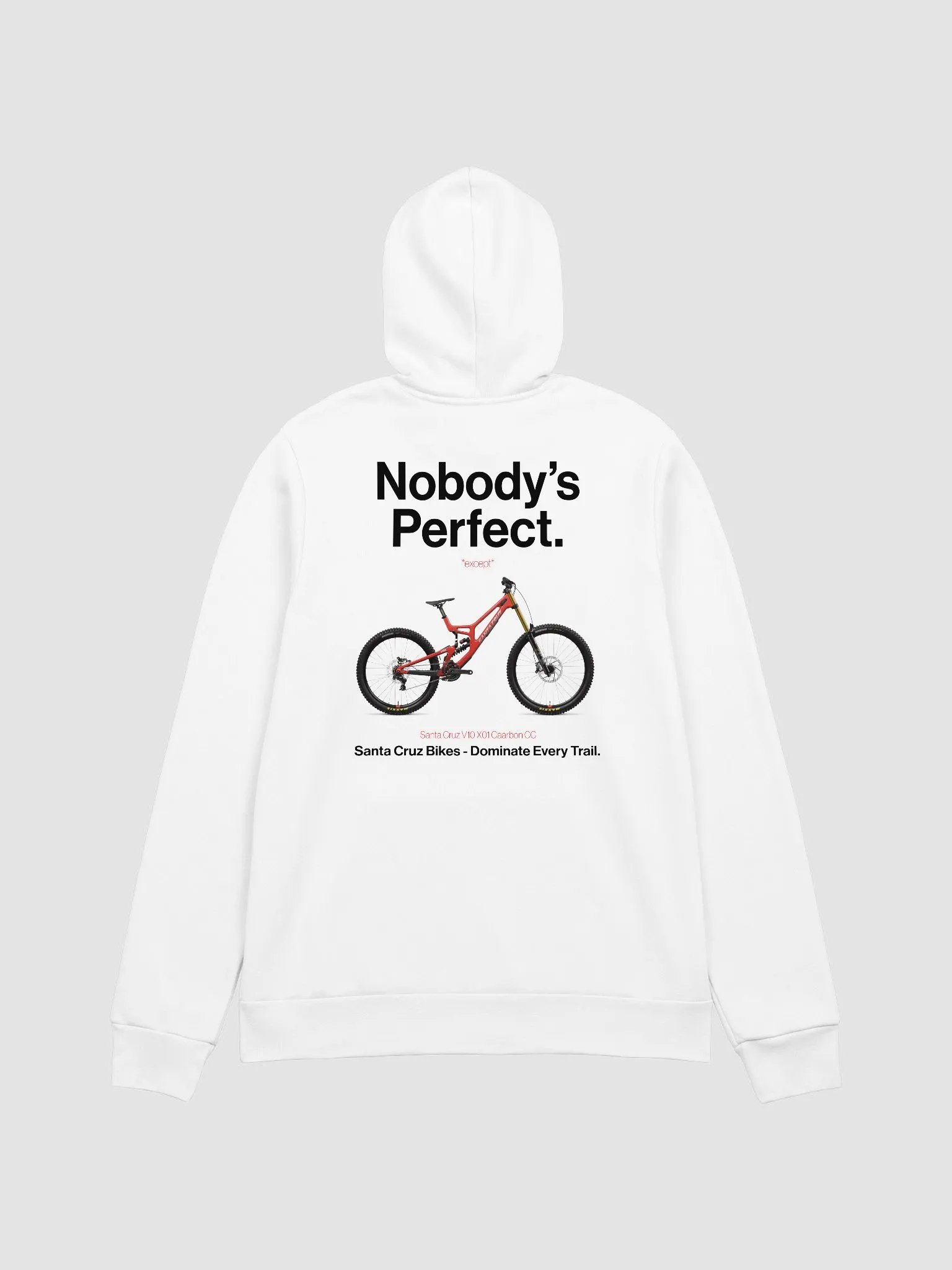 Nobody's Perfect - Santa Cruz Hoodie! product image (1)