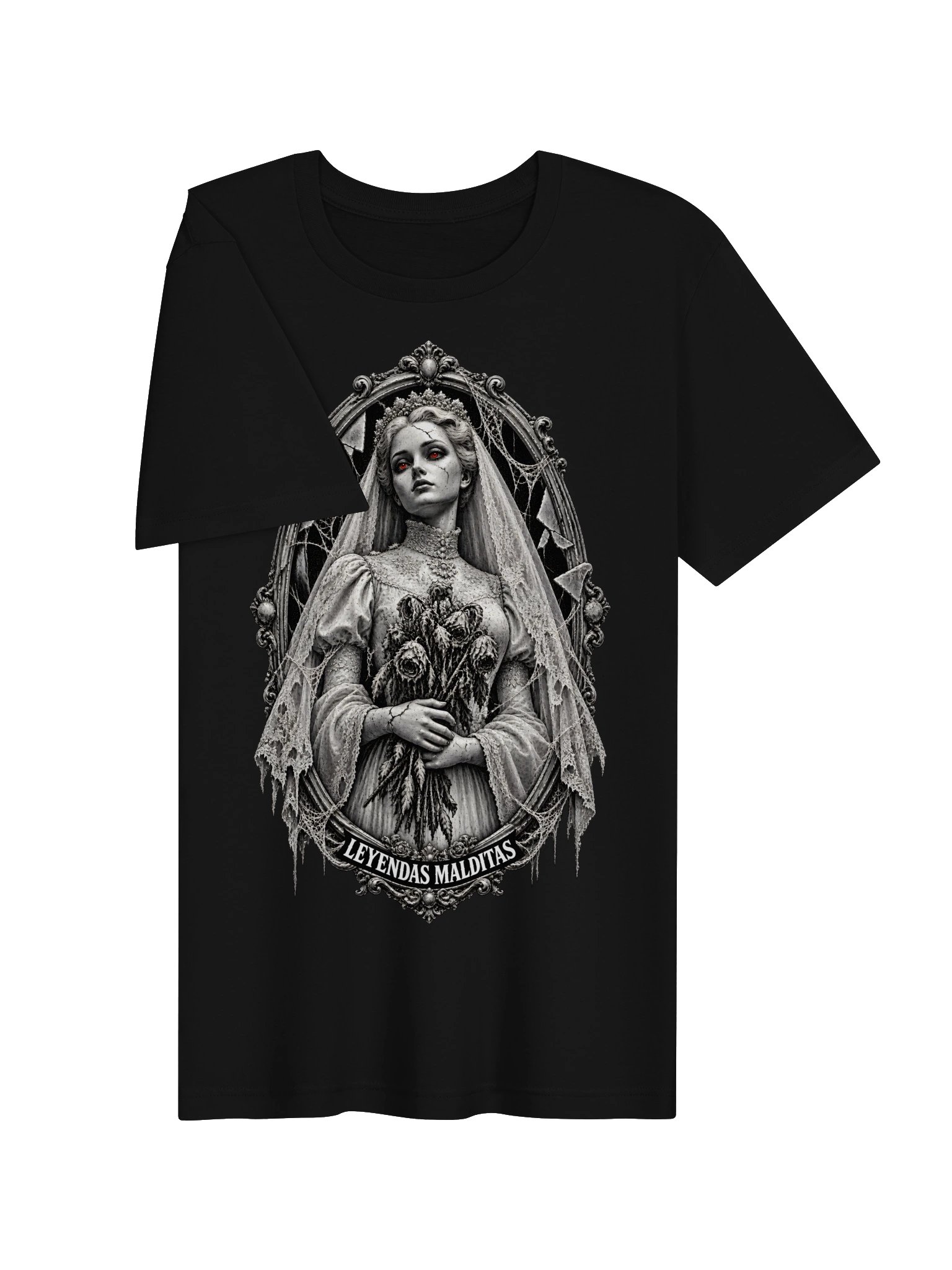 La Pascualita – Mexican Folklore Horror Shirt, Haunted Bride Mannequin Art product image (3)