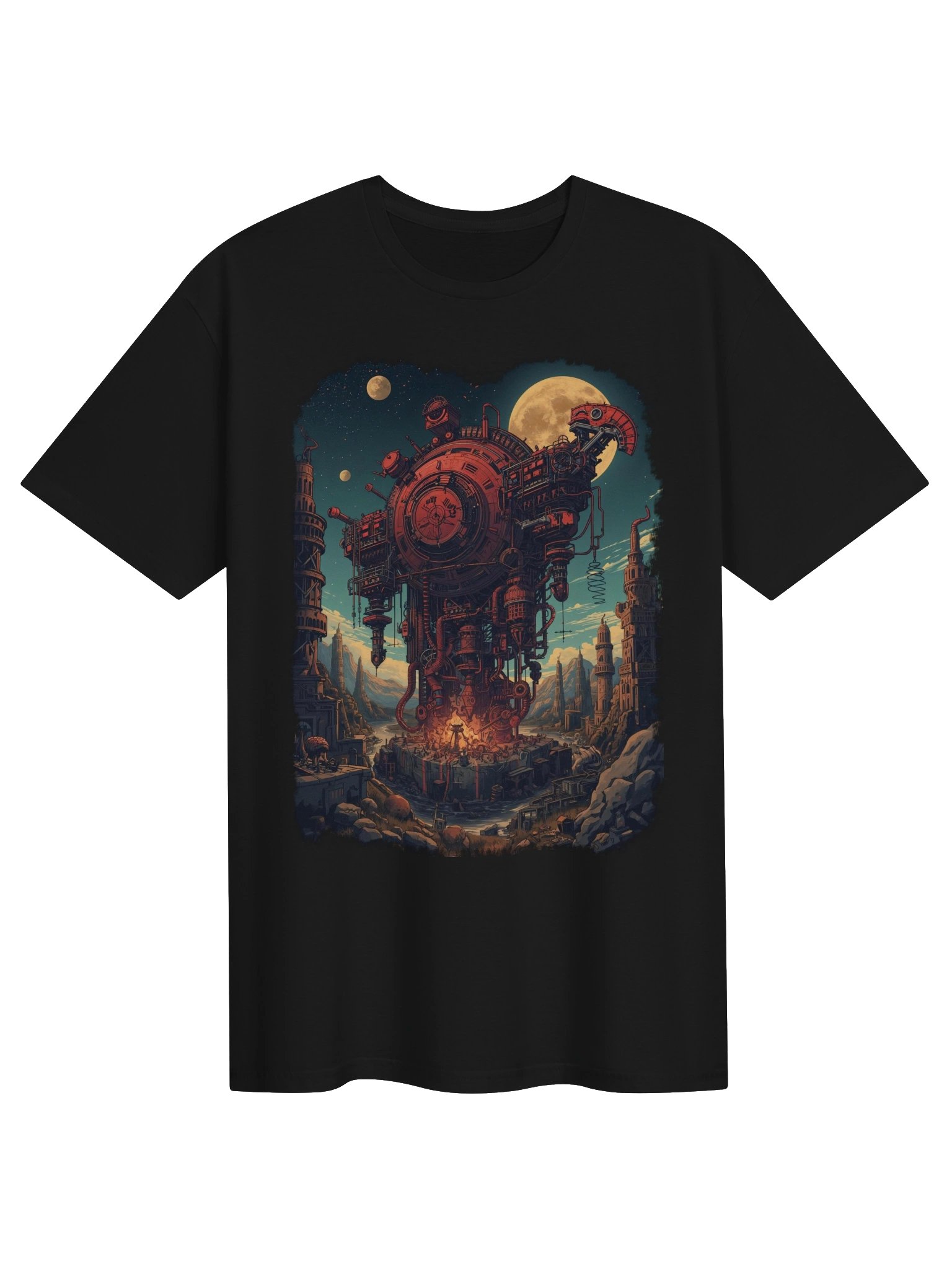 Retro-Futuristic Reactor T-Shirt product image (1)