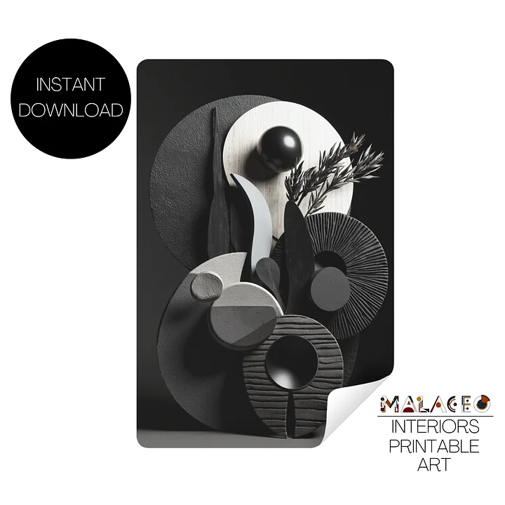 Afrohemian Black & White product image (2)