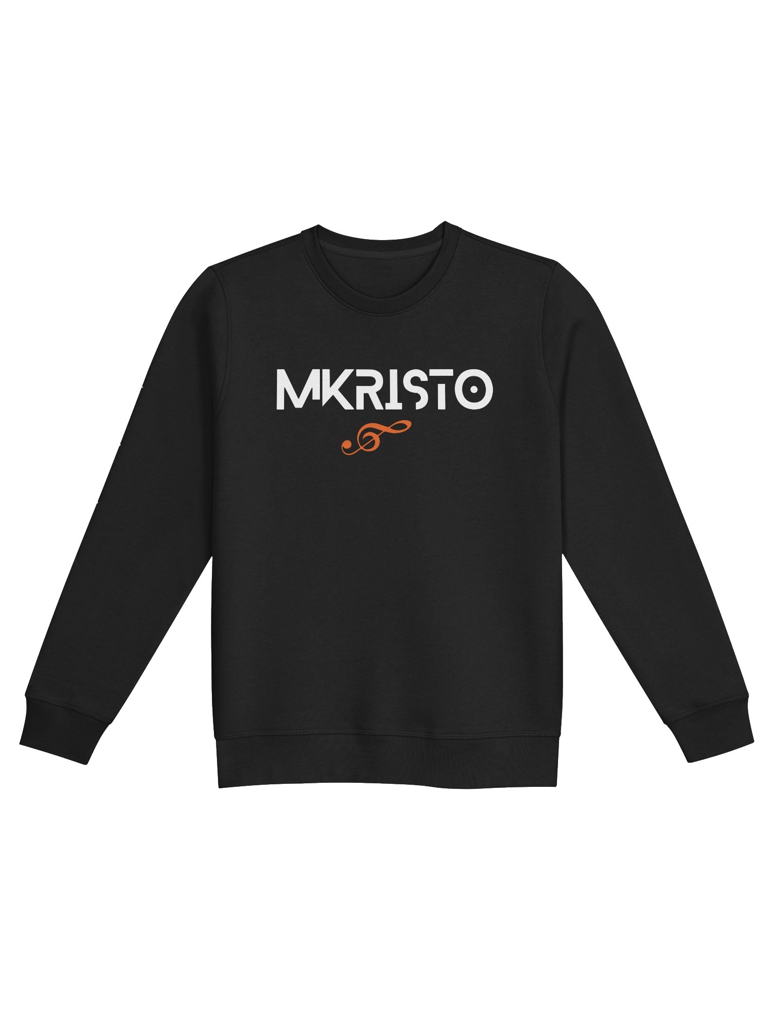 Mkristo Orange Flourish Unisex Sweatshirt product image (2)