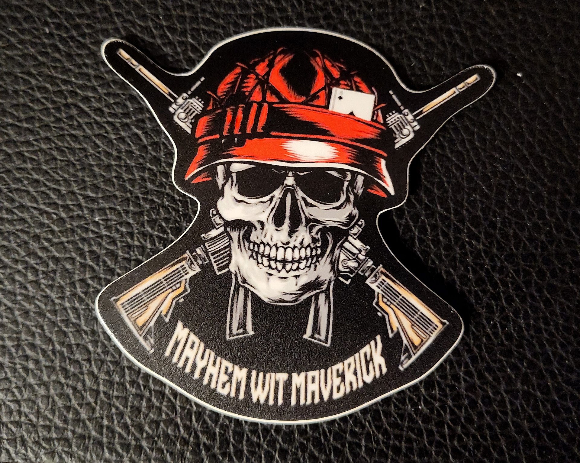 Mayhem Wit Maverick Sticker product image (1)