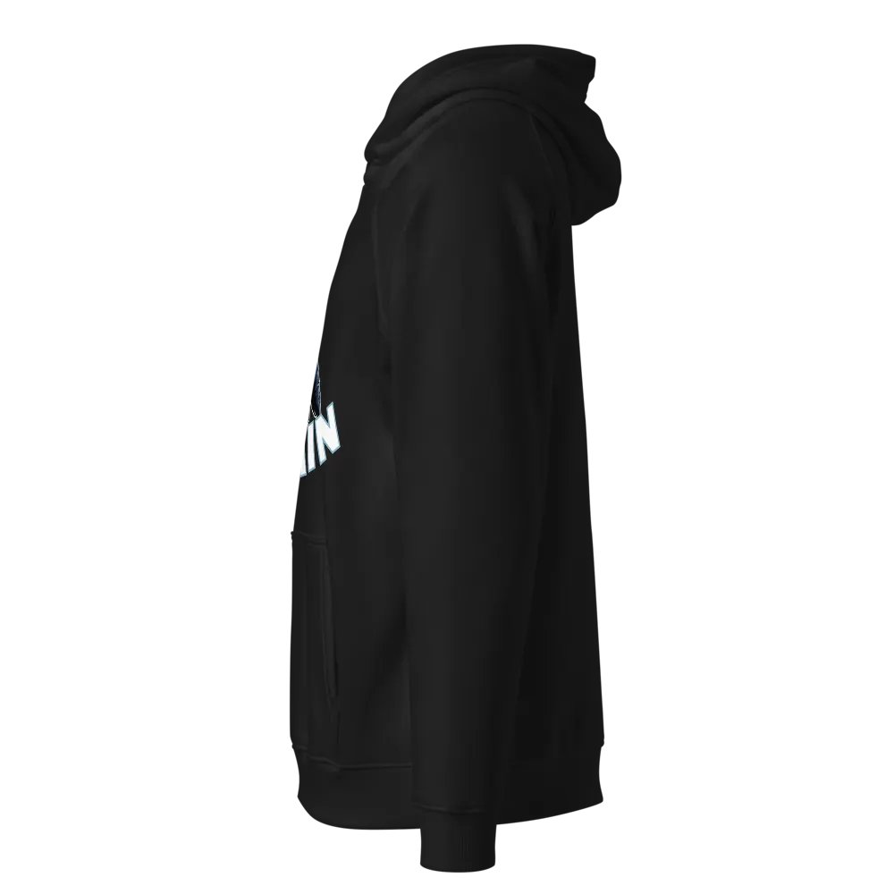 Chillin' Penguin Eco Raglan Hoodie product image (7)