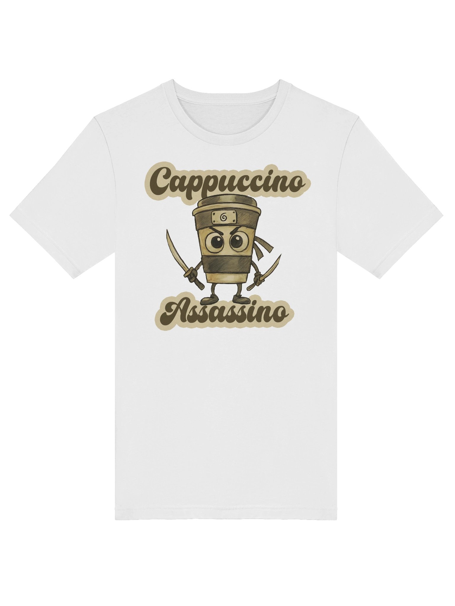 Cappuccino Assassino – The Deadliest Cup of Cute Tshirt product image (43)