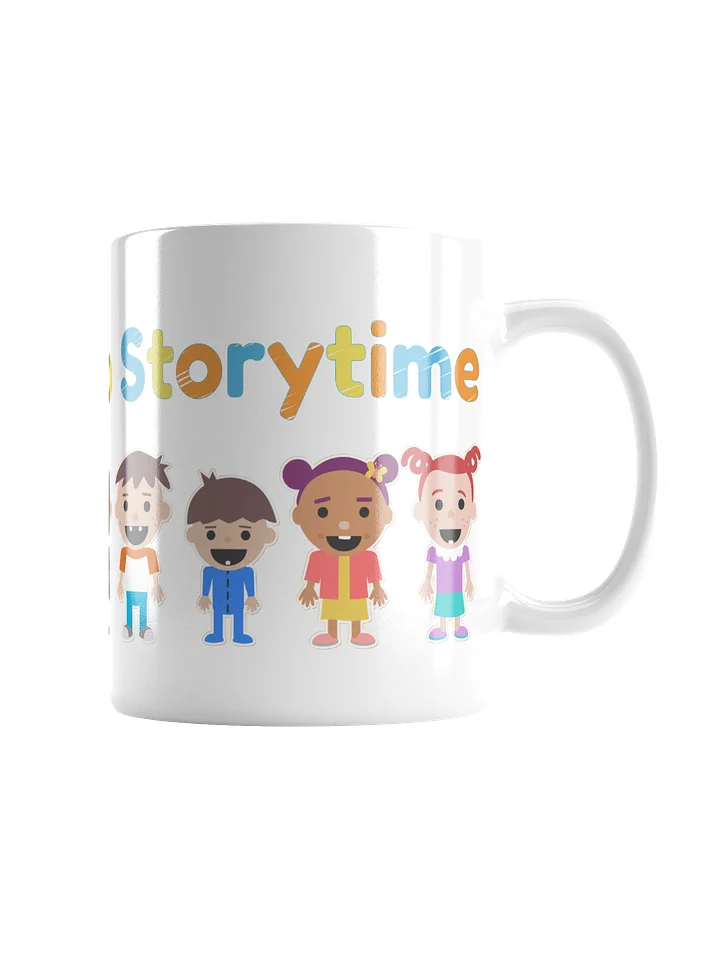 Sunshine Woohoo Storytime Kids White Glossy Mug product image (2)