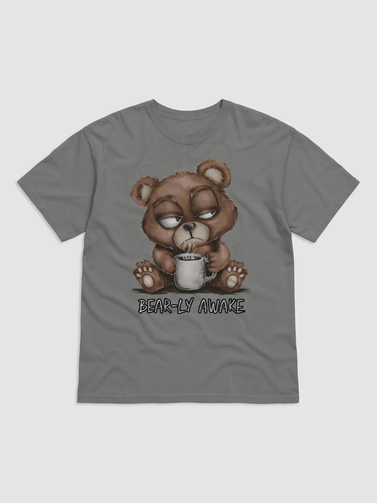 Morning Growl - Coffee Bear Illustration product image (1)
