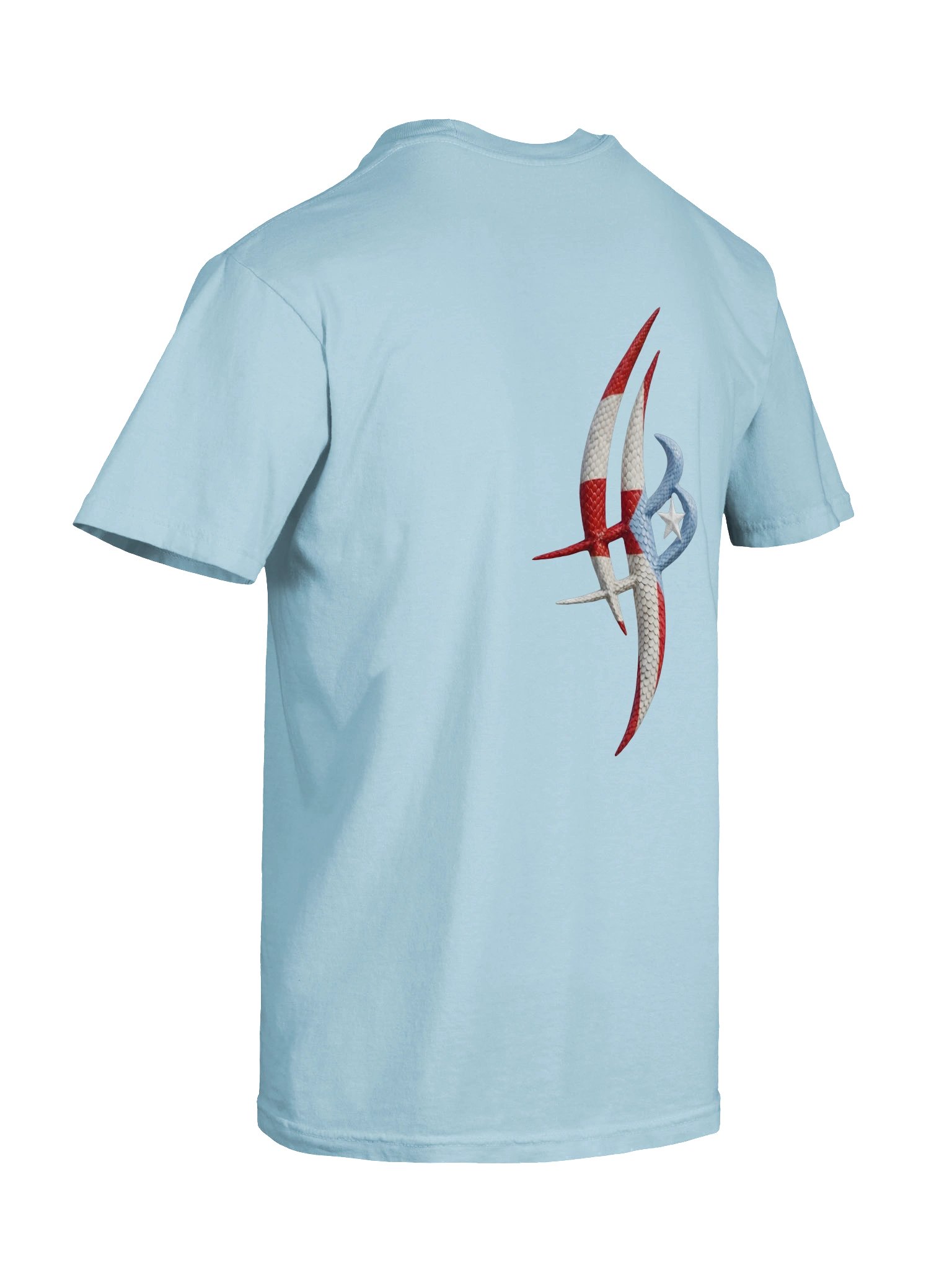 BEAM BORIQUA BABY BLUE TSHIRT product image (8)