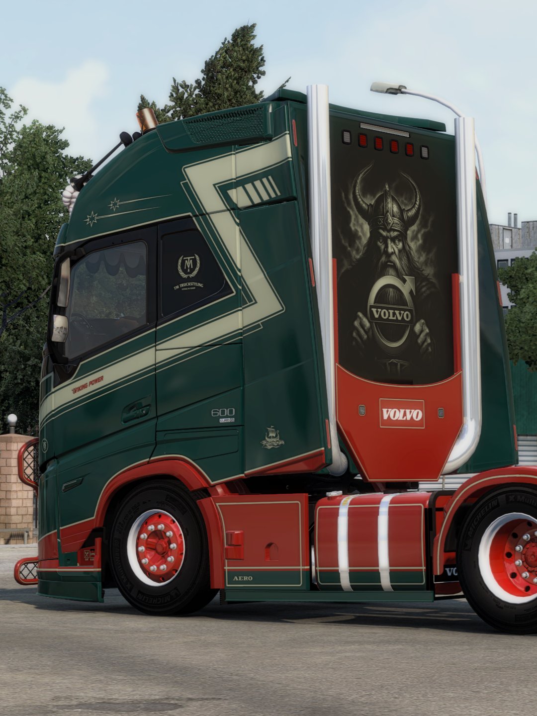 ETS2 TM Volvo FH4 FH5 FH6 Aero (SCS) + Trailer Schmitz S.KO COOL & Cargobull Multicolor Skin Pack product image (9)