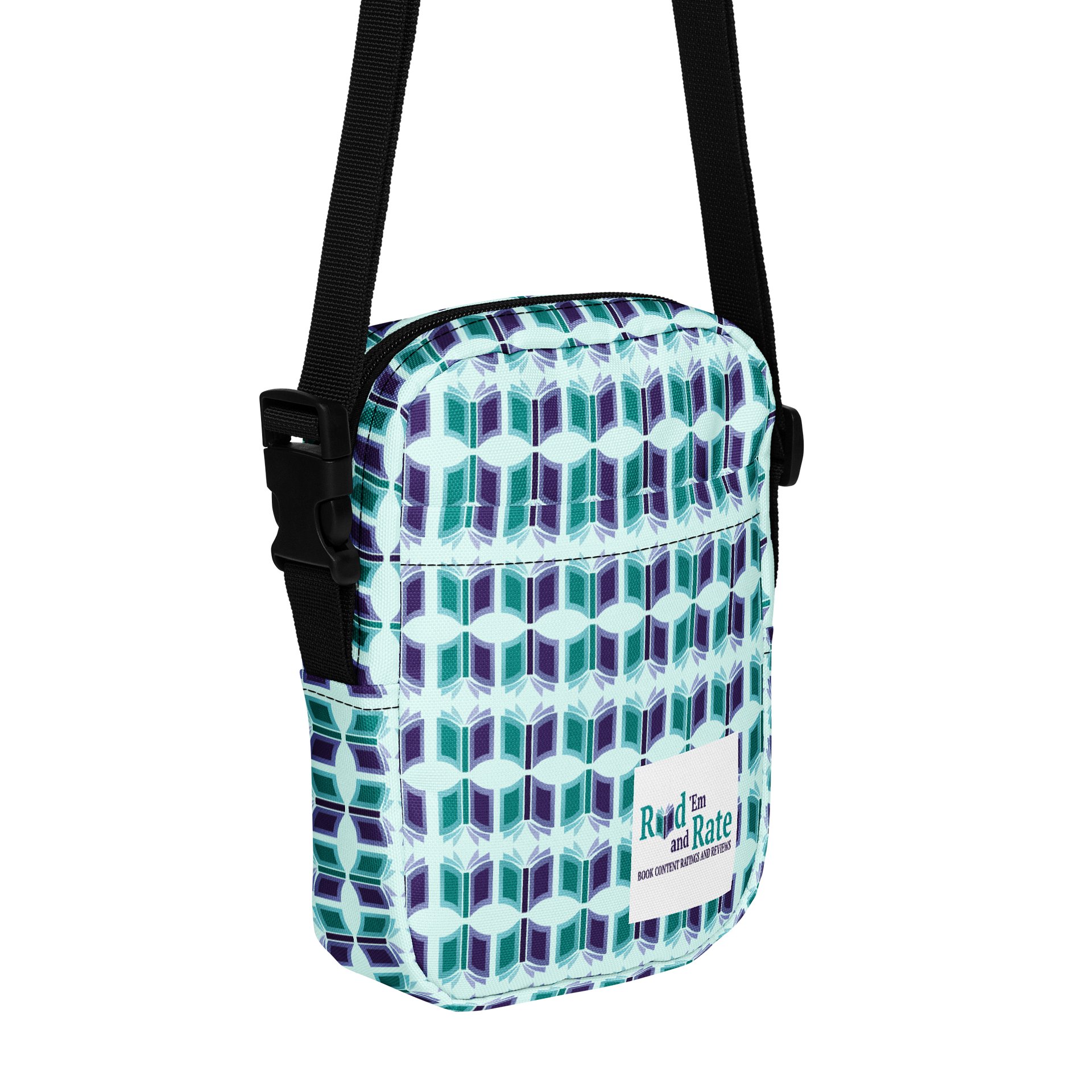 Crossbody Bag (Light Teal Background) product image (3)