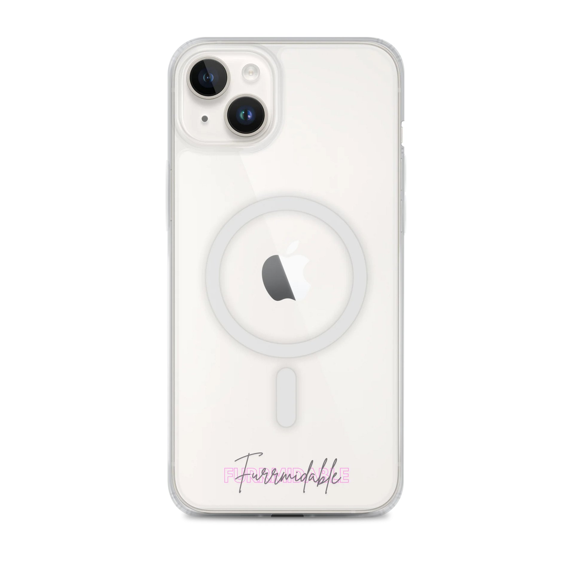 Furrmidable – MagSafe Clear iPhone Case product image (1)