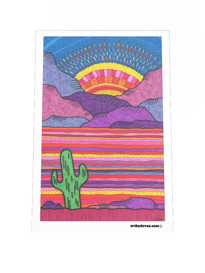 Art Print: Patterns in the Sand product image (1)