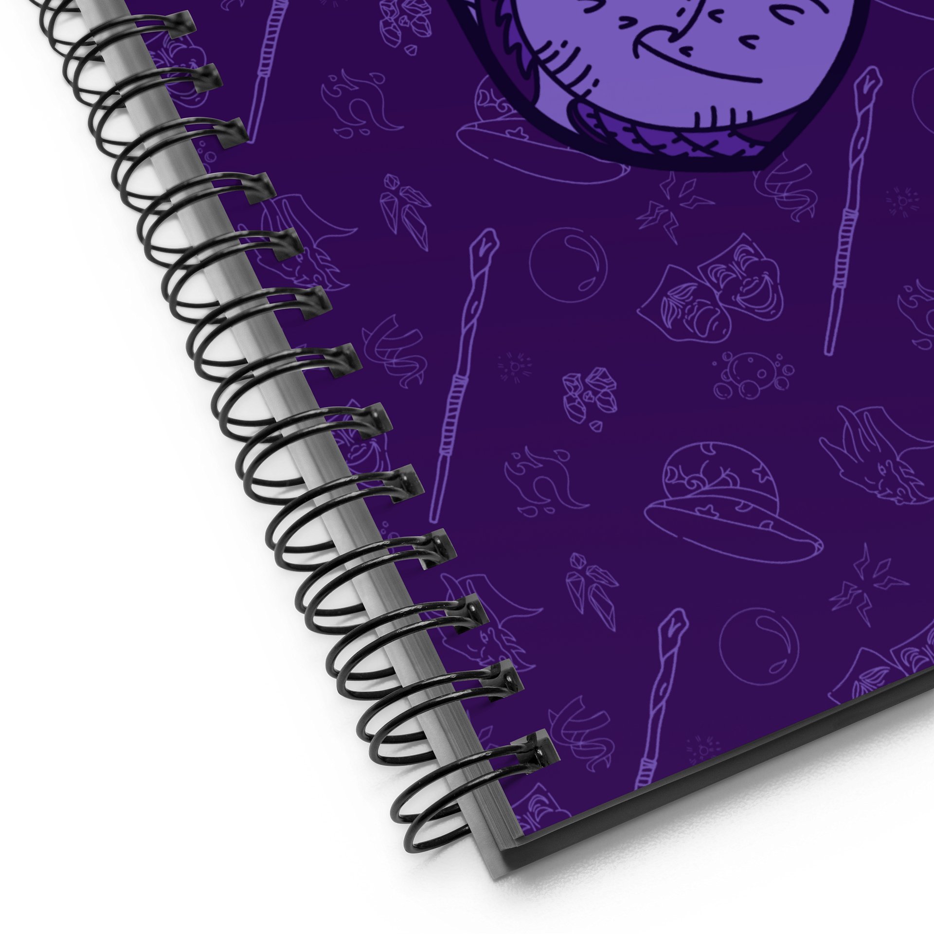 Sorcerer Sprial Bound Notebook product image (3)