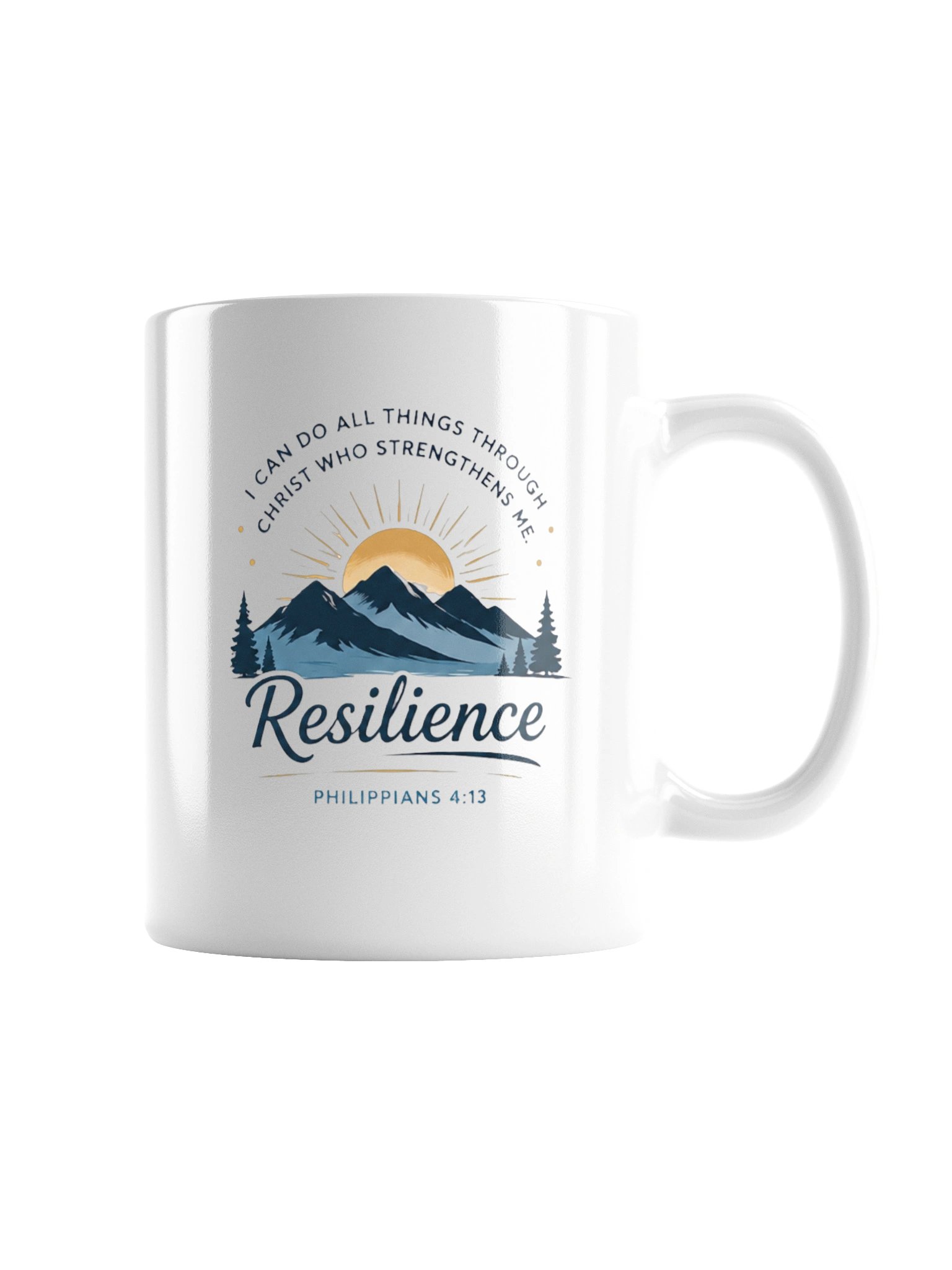 Strength Through Christ Resilience Mug product image (5)