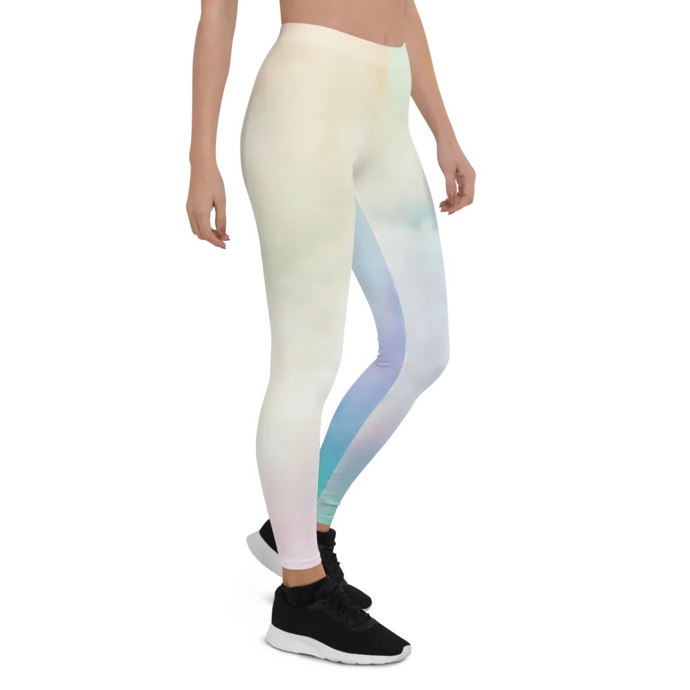 Blur cloud rainbow Design Legging - V1 product image (7)