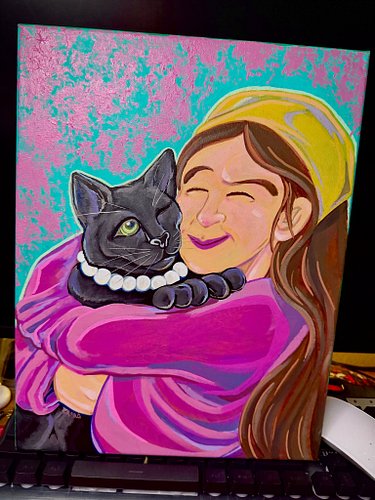This past week I got to complete a very special commission for my friend @b.a._babyface 💕 It was such an honor to commemorate...