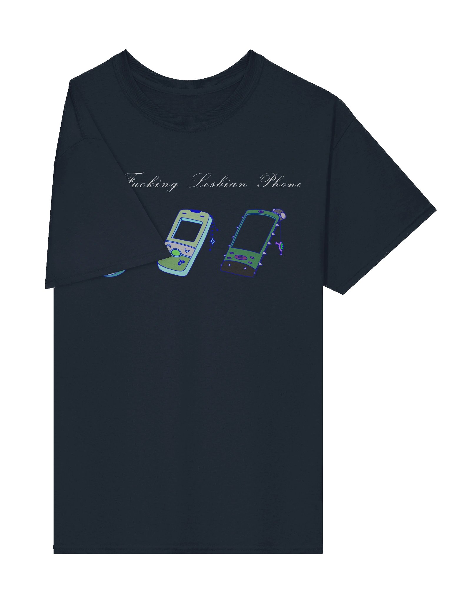 Tiny Lesbian Phone Tee product image (34)