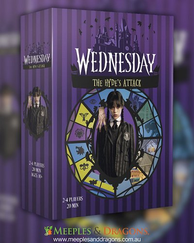 The Hyde is loose and Nevermore Academy is in danger in Wednesday: The Hyde’s Attack. Gather your courage, save your classmat...