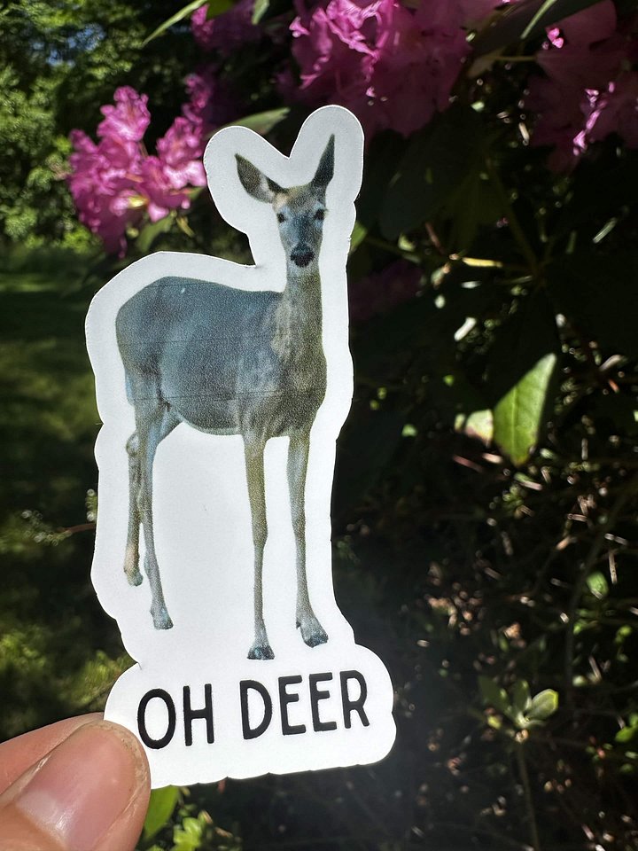 Oh Deer Sticker product image (1)