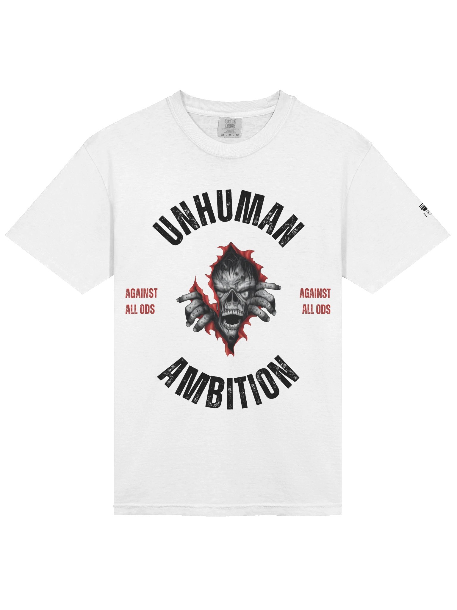 Unhuman Ambition: Against All Odds Relaxed T-shirt product image (3)