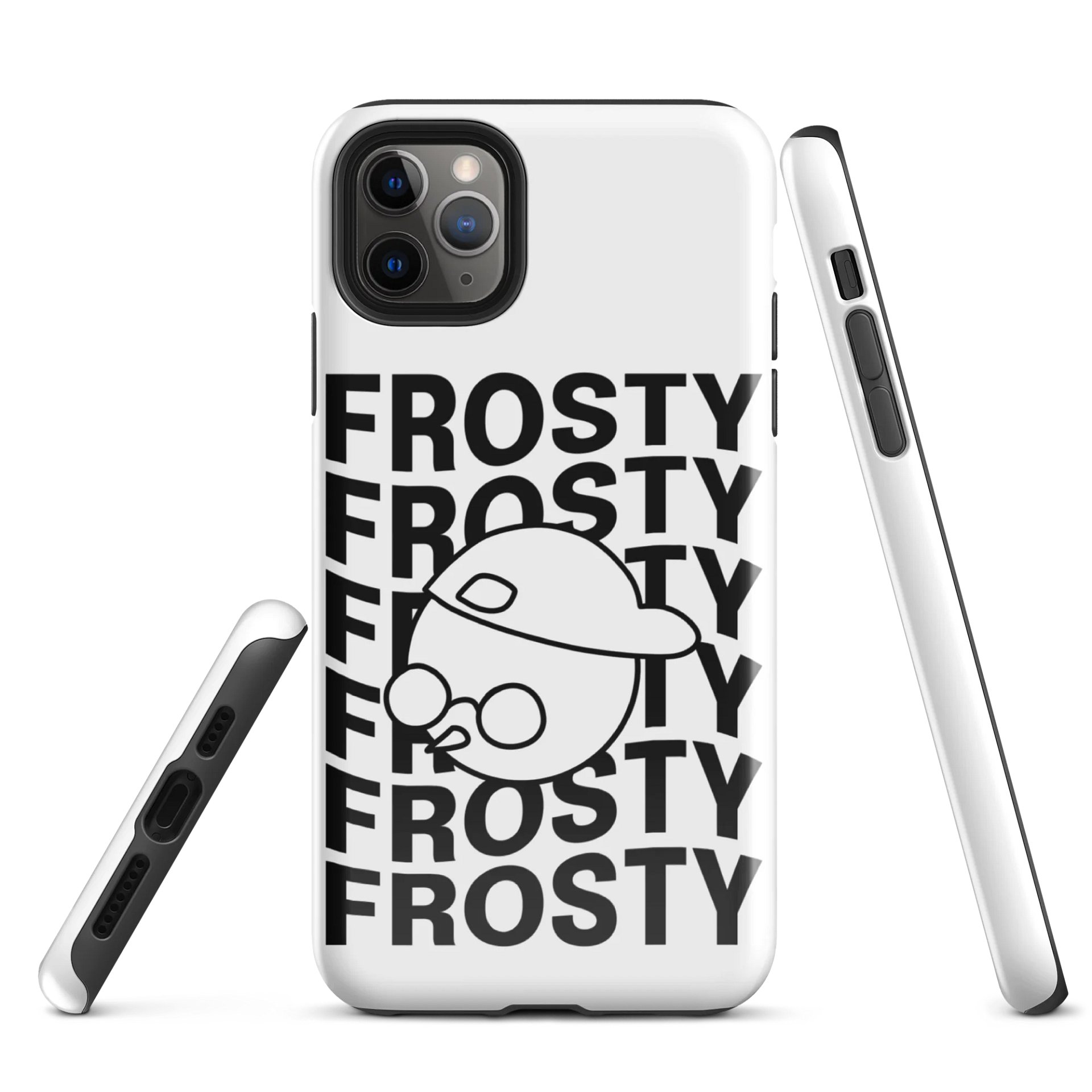Frosty Wavy iPhone Case product image (1)