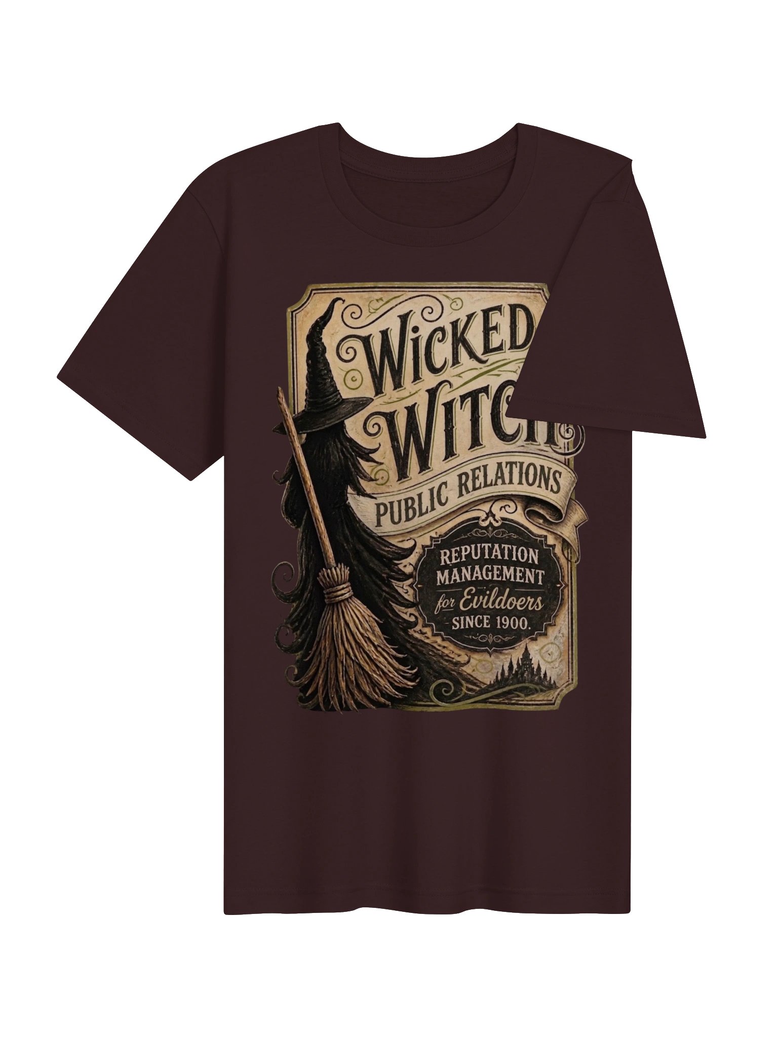 Wicked Witch Public Relations Oz Shirt, Whimsical Vintage Poster Graphic for Oz Lovers product image (5)