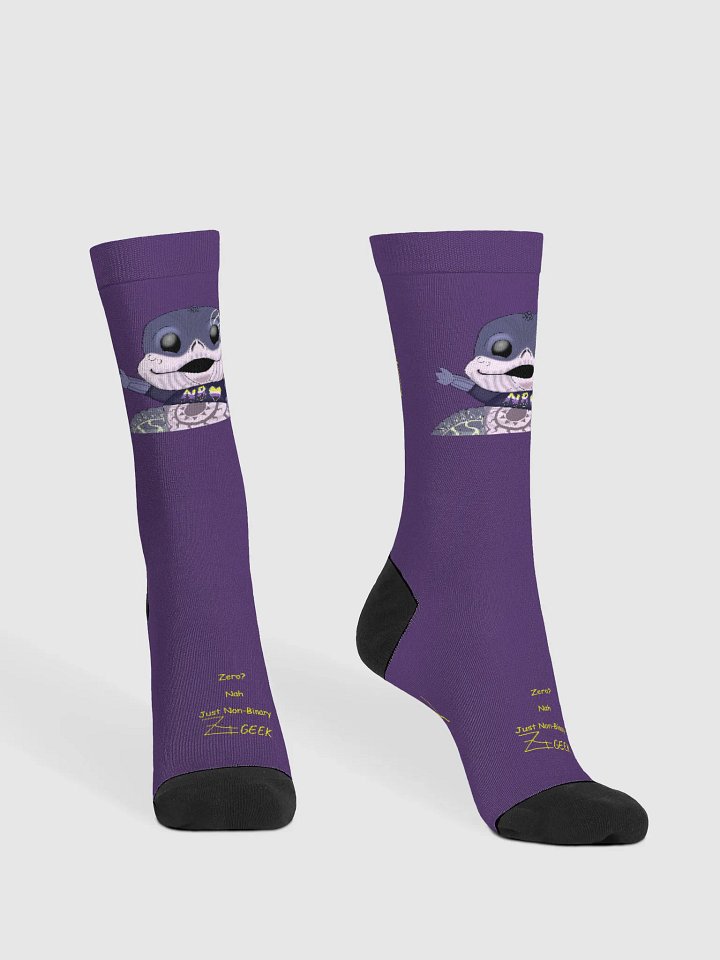 Non-Binary Socks Purple 1 product image (2)