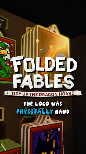 Clean up a dragons hoard with a unique folded art design in this cleaning sim game!

🎮 Folded Fables 
🗓️ October 15th
👥1 Play...