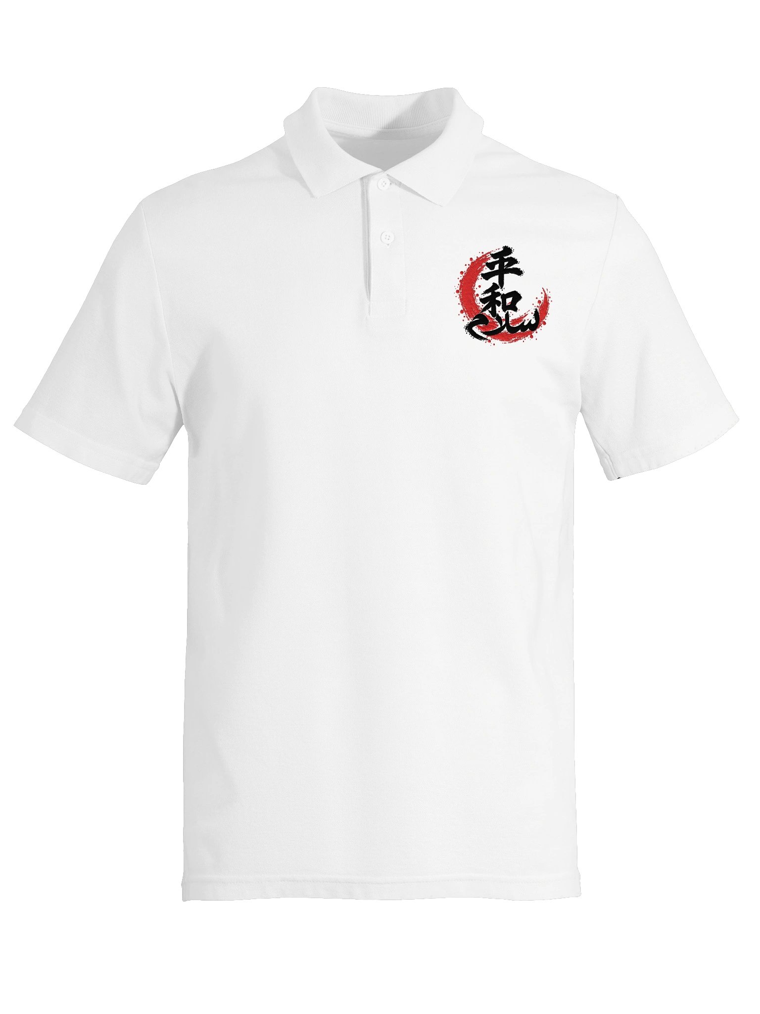 Peace - Black Ink Polo product image (3)