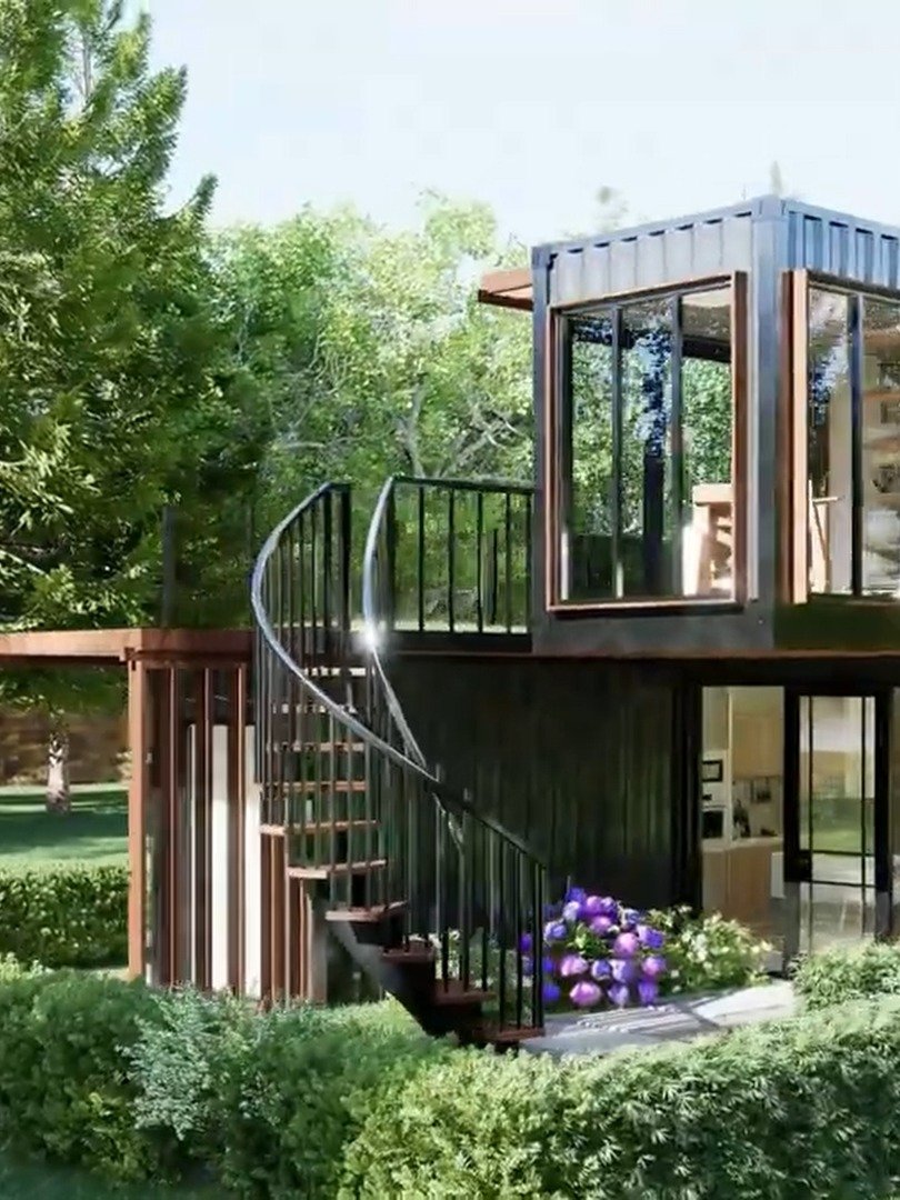 Shipping Container House 07 - Drawings\Blueprints CAD + PDF - Metric & Imperial product image (6)