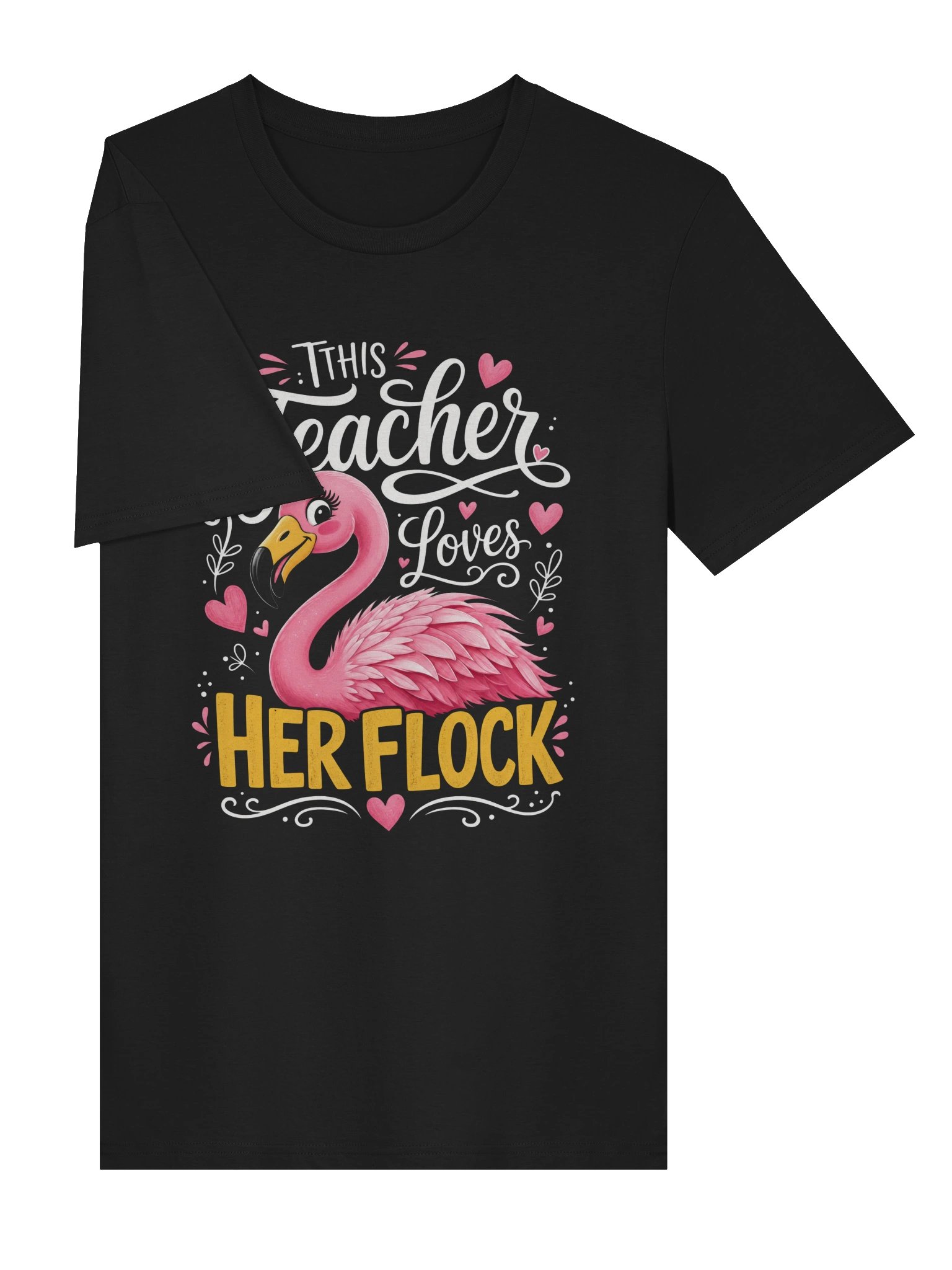 This Teacher Loves Her Flock T-Shirt product image (4)