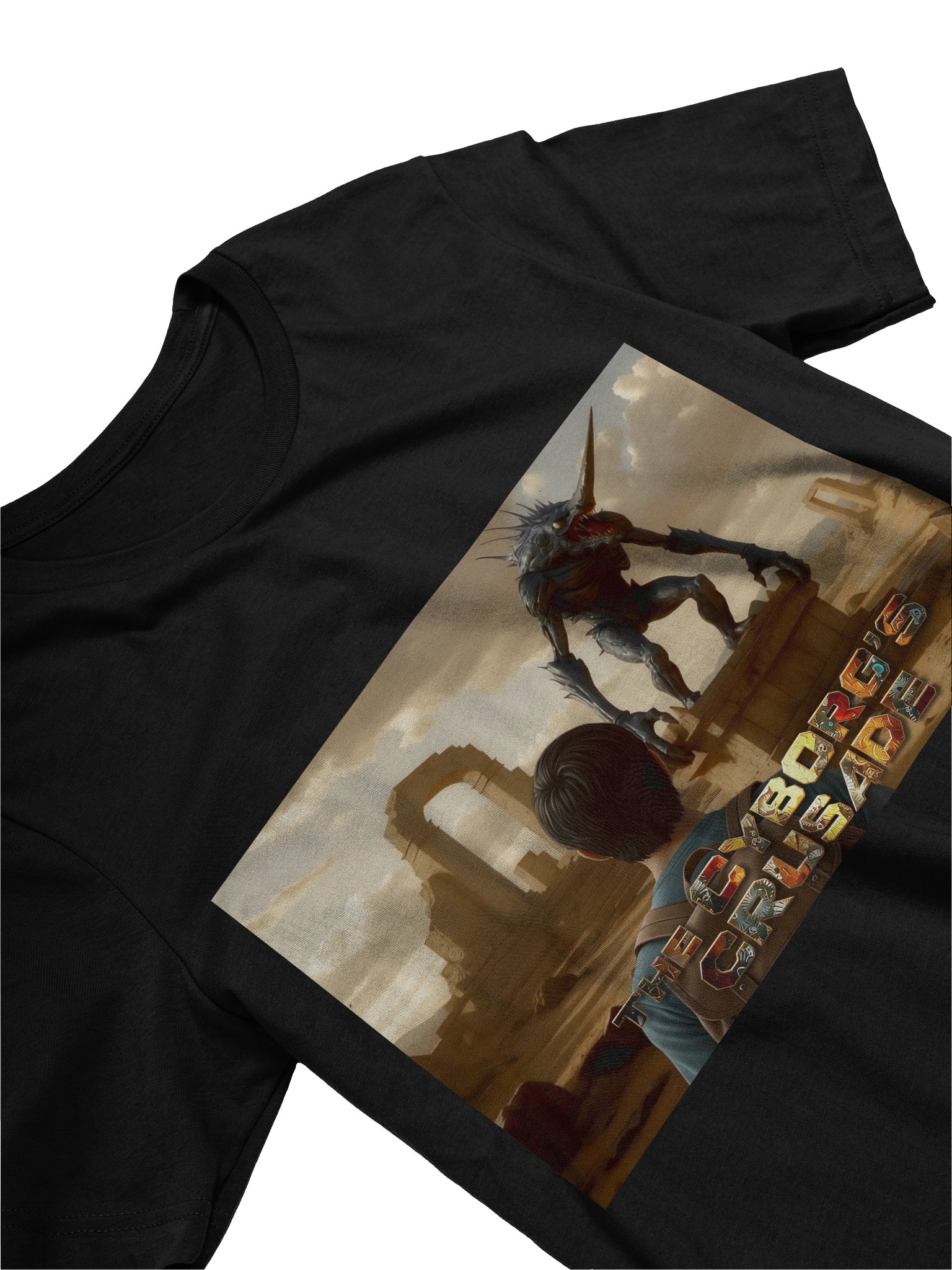 A T-Shirt Featuring James Hunter Arriving at the Mysterious Statue product image (3)