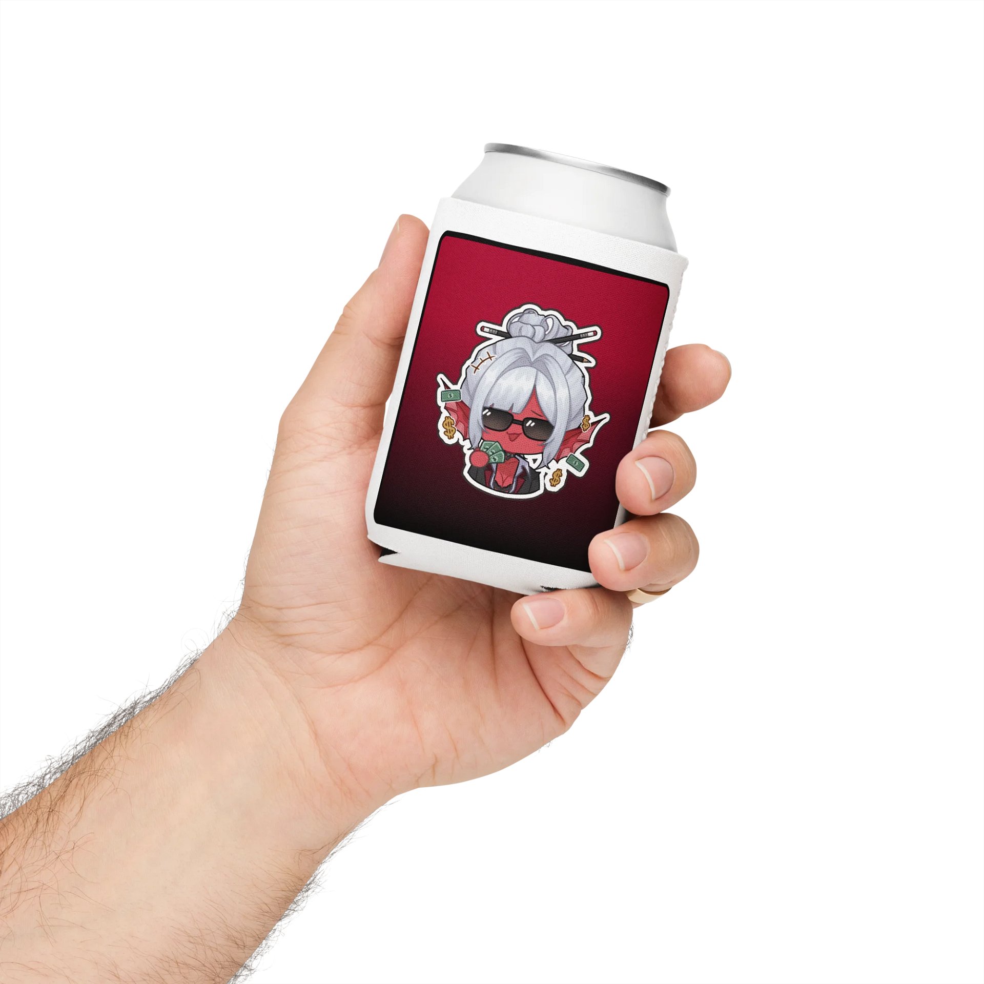 Money Emote Coozie (Red) product image (4)