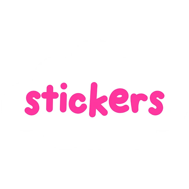 stickers!