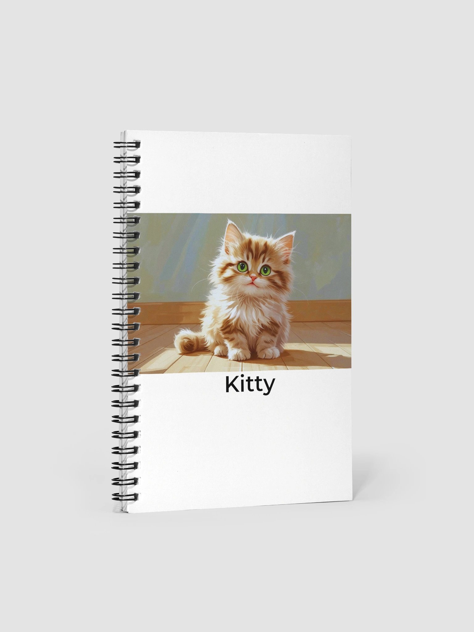 cute kitty notebook product image (1)