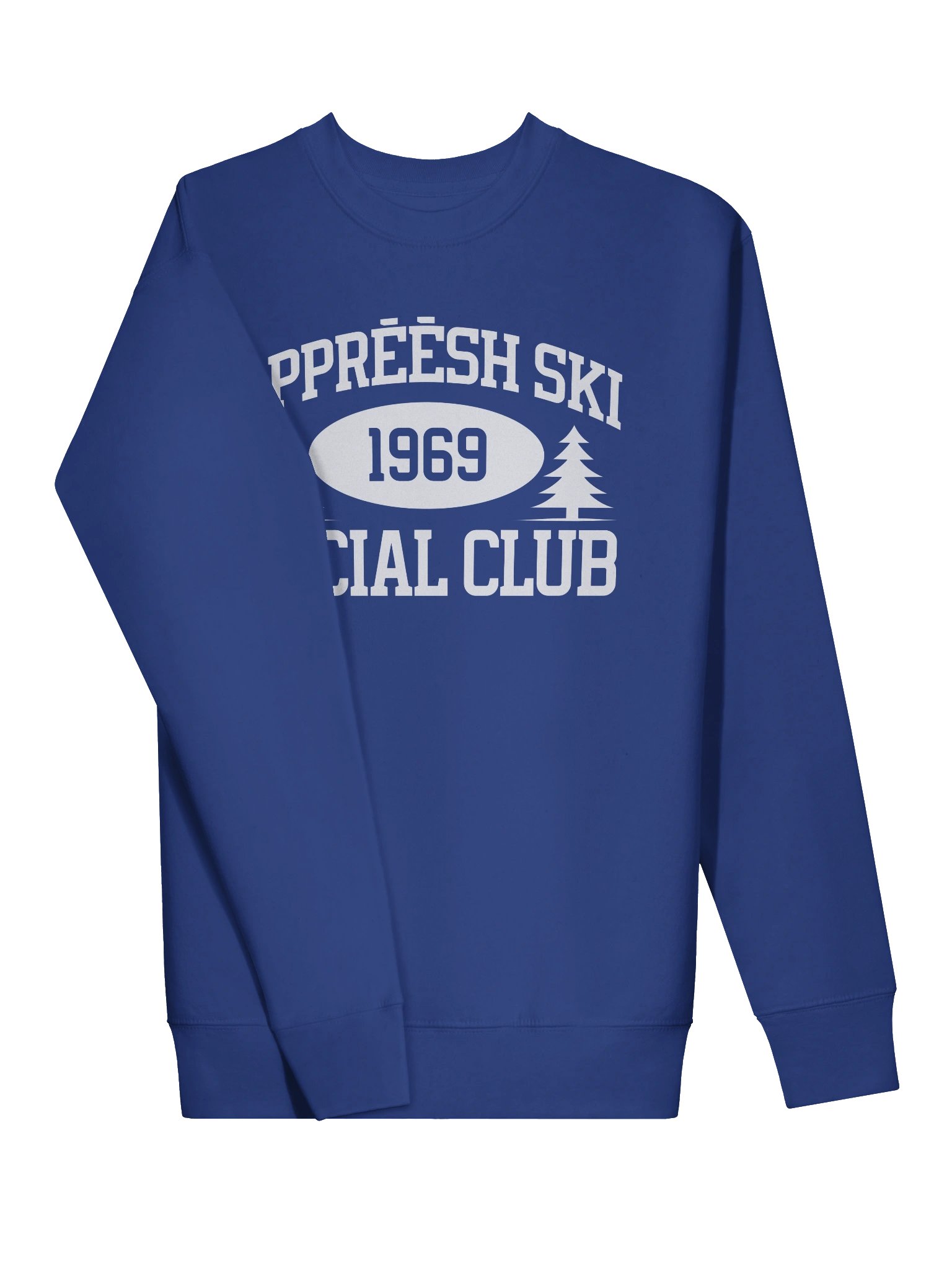 Royal Blue Appreesh Ski Sweatshirt product image (3)