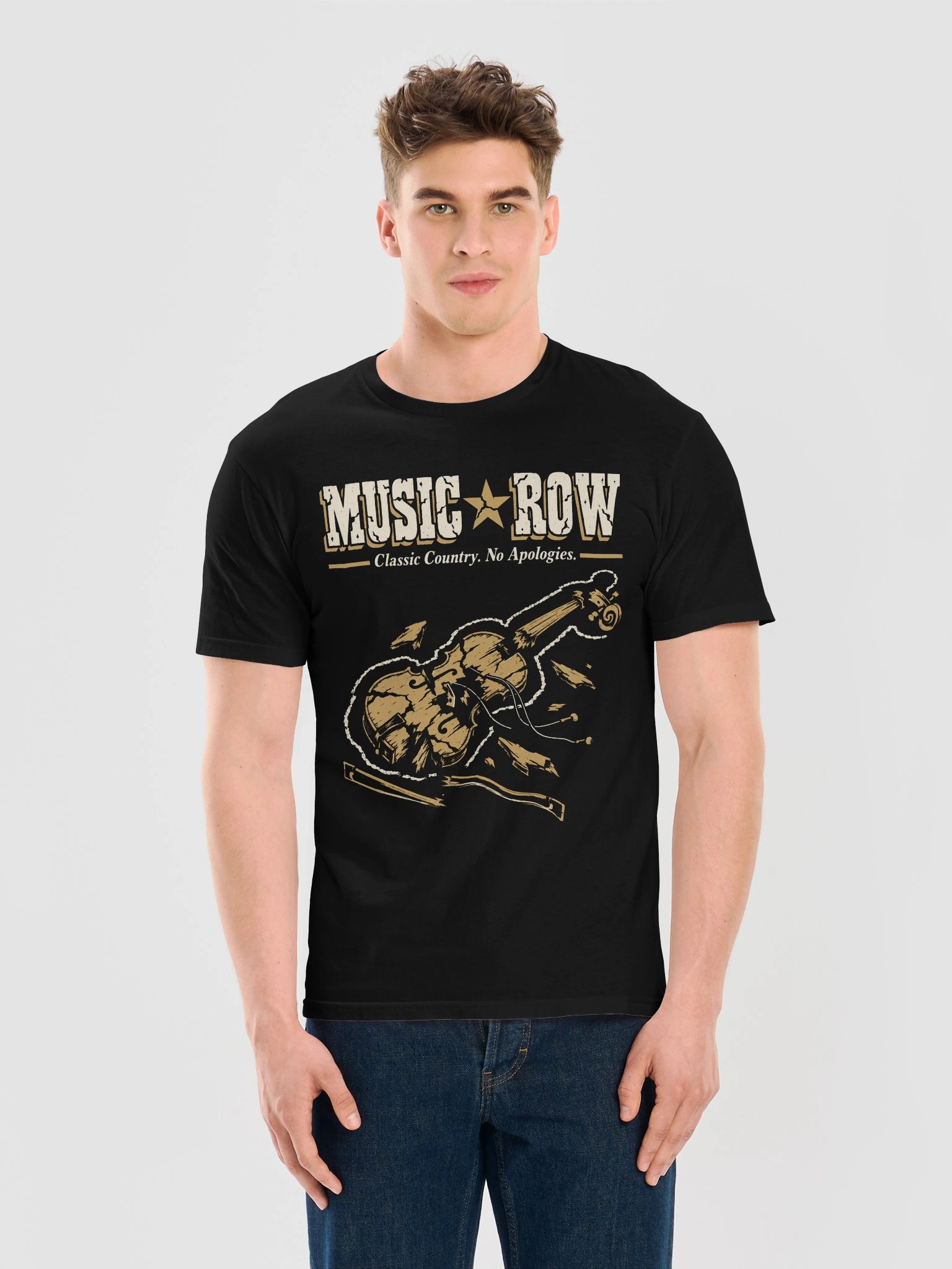 Music Row Busted Fiddle Tee - Drop 005 product image (11)