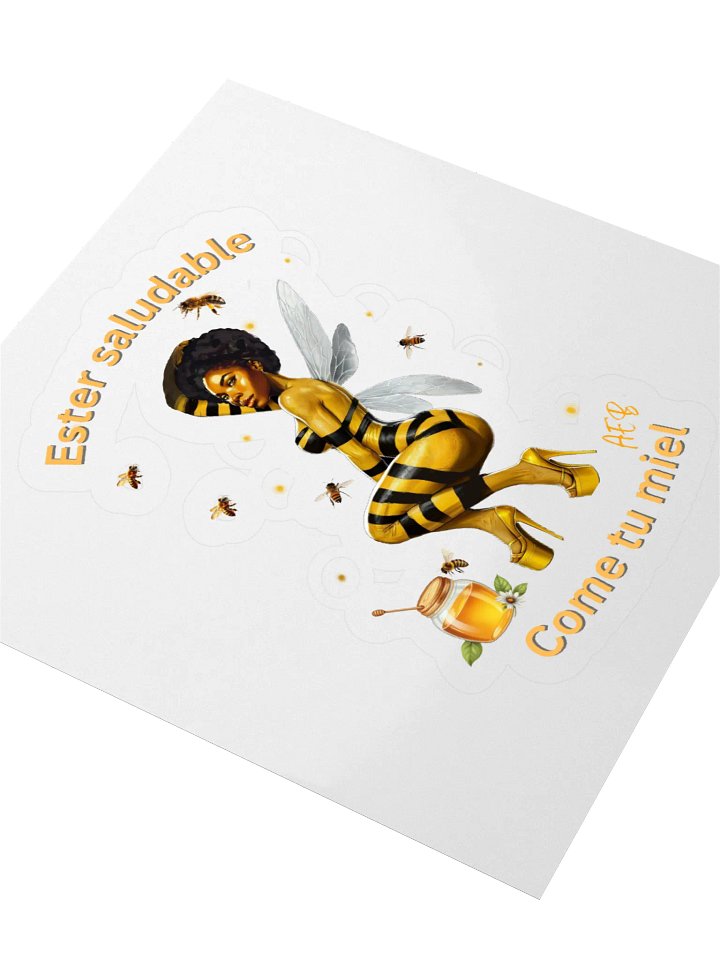 Bee-utiful Honey Kiss Cut Stickers product image (7)